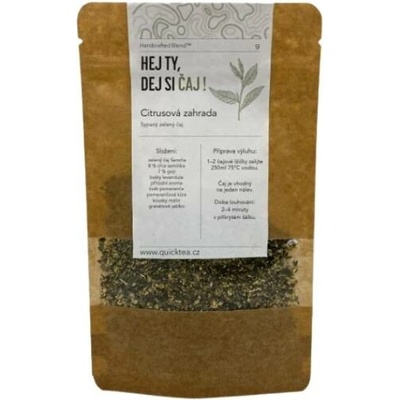 QuickTea Citrusová zahrada zelený čaj 1000 g