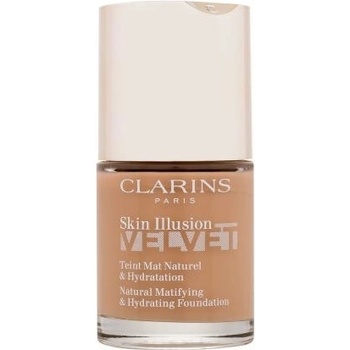 Clarins Skin Illusion Velvet tekutý make-up s matným finišom s vyživujúcim účinkom 112C 30 ml