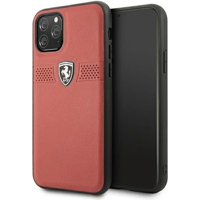 Ferrari Калъф Ferrari FEOBAHCN58RE Off Track Leather, за iPhone 11 Pro, червен (FER000513-0)