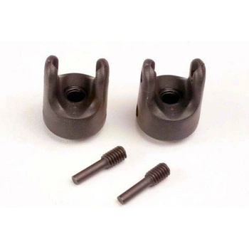 Traxxas Differential output yokes (Heavy-duty) (2)/ set screw yoke p, TRX4928X (TRX4928X)