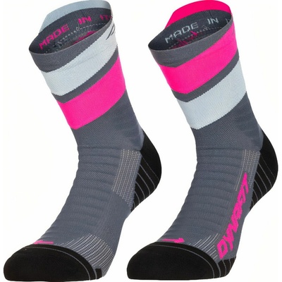 DYNAFIT Ultra Mid Socks Cinder Pink Glo