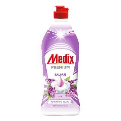 Препарат за миене на съдове Medix Beauty Balsam, люляк, 415 ml, лилав