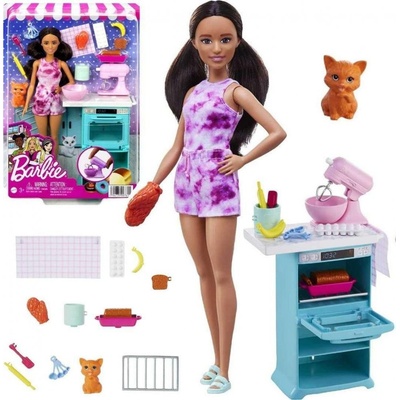 Barbie kucharka z kotkiem