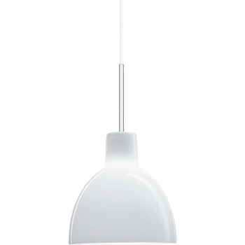 Louis Poulsen Висяща лампа Toldbod стъклена 22 см бяла (5741094163)