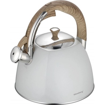 Klausberg Традиционна свиркаща кана Klausberg 3L светло сива KB-7500 (KB-7500)