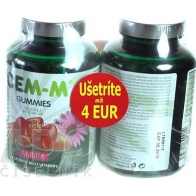 Cem-m Gummies Imunita 120 želatínových tabliet