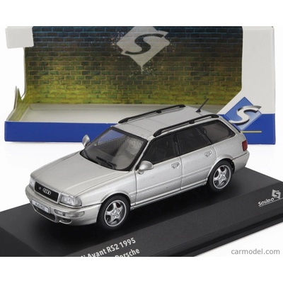 Solido Audi A4 Rs2 Avant Sw Station Wagon 1995 Powered By Porsche Polar Silver 1:43