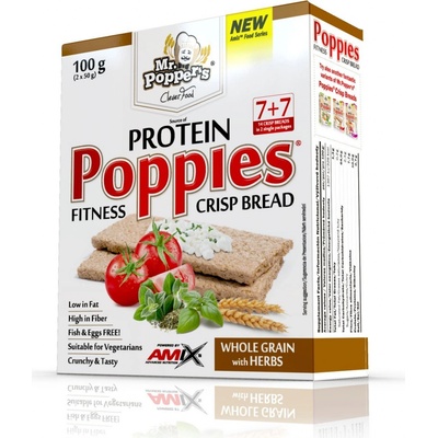 Amix Protein Crisp Bread Poppies 100 g