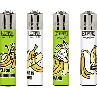 Zapalovač Clipper, Peel So Good, 1 ks