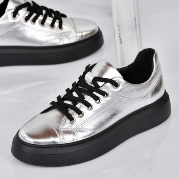 Image 1 of Tinti Shoes Дамски кецове Zara silver