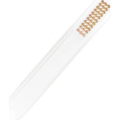 Divine cosmetics PSF Sklenený pilník na nechty obojstranný farebný 14 cm Svetlá hnedá