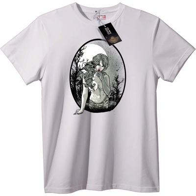 NOONEBRAND Тениска Вампирска Жена - M, White