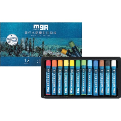 M&G Pastel olejový M&G Aqua Oil Pastel sada 12 ks 453089