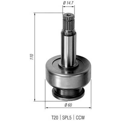 Pastorok żtartéra MAGNETI MARELLI 940113020285