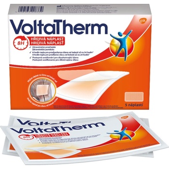 VoltaTherm hřejivá náplast úleva od bolesti zad 5 ks