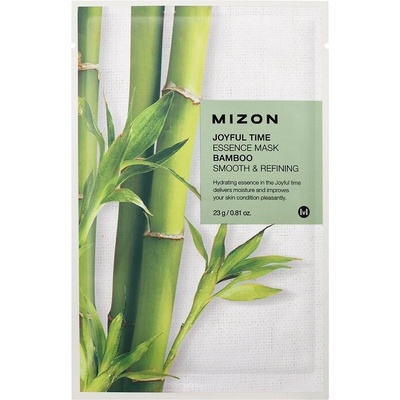 Mizon Joyful Time Essence Mask Bamboo, листова маска за лице с бамбук (8809479166512)
