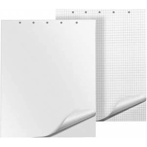 Q-Connect Block for flipcharts Q-CONNECT, overhead, 65x100cm, 50 cards, white - 5705831157132
