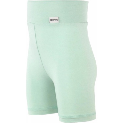 Bambusové kraťasy zvýšený pas dětské Mentolová