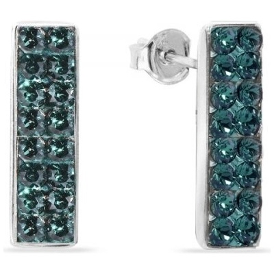 Spark se Swarovski Elements Radiance KFMP1EM Emerald zelené