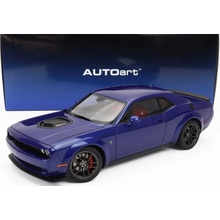 Autoart Dodge Challenger R/t Scat Pack Widebody 2022 Indingo Blue 1:18