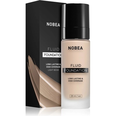 Nobea Day-to-Day Fluid Foundation dlhotrvajúci make-up Soft beige 07 28 ml