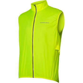 Endura Елек Endura Men's Pakagilet Windproof Sleeveless Gilet - Hi Viz Yellow