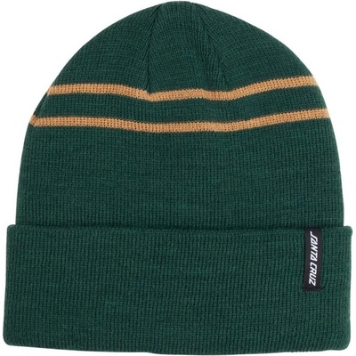 Santa Cruz Double Stripe Beanie Dark Olive