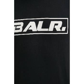 BALR Памучна тениска BALR. The Club в черно с принт B1112 1266 (B1112.1266)