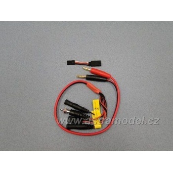 Fusion Nabíjecí kabel s banánky Glow,Rx,Tx