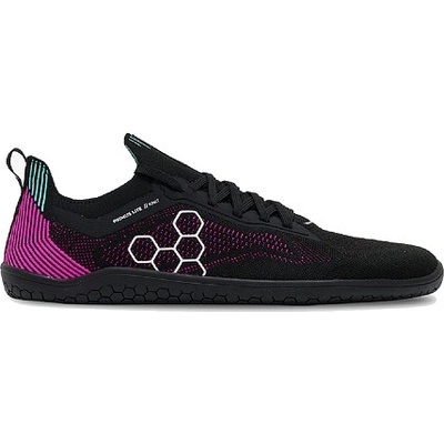 Vivobarefoot Primus Lite Knit Womens Obsidian/Vibrant Pink