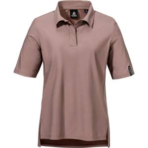 Schöffel Дамска поло тениска Schöffel Women's Jersey Polo Style Calmay Polo shirt - Twilight Mauve - размер 38 (EU) (916-5763-0213)