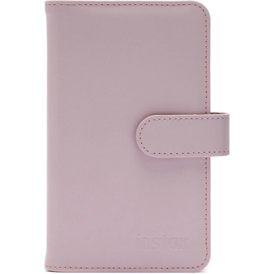 FUJI Instax Mini 12 Album Blossom Pink (růžové), na 108 foto, PU kůže