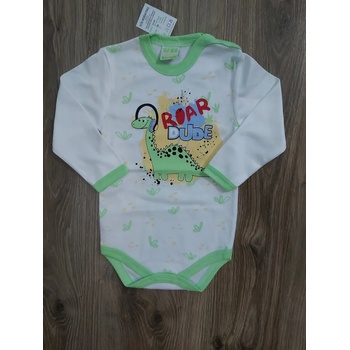 Image 1 of БЕЙБ ФЕШЪН ЕООД Боди с дълъг ръкав Динозавър, 74, 80, 86
