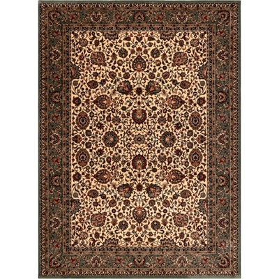 Nej-koberce Kashqai 4362 101 ornament béžový / zelený