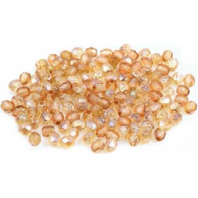 Glass beads, s.r.o. Broušené korálky - ohňovky 4 mm 00030/lept/22501 Balení: 600ks