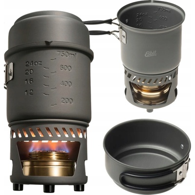 ESBIT Souprava na vaření 2 vařiče – Zboží Mobilmania