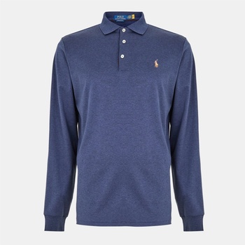 Ralph Lauren Блуза с яка Polo Ralph Lauren Pima Polo Shirt - Spring Navy