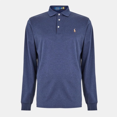 Ralph Lauren Блуза с яка Polo Ralph Lauren Pima Polo Shirt - Spring Navy