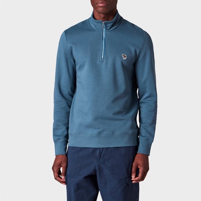 Paul Smith Блуза PS Paul Smith Half Zip Sweatshirt - Blue 44G