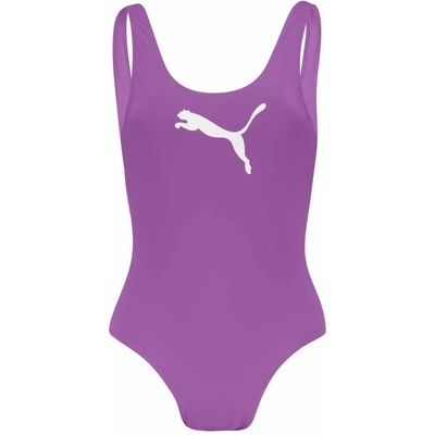 Puma Swim Swimsuit W fialové 907685-20