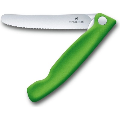 Victorinox Кухненски нож Victorinox Swiss Classic, 11 см, неръждаема стомана, сгъваем, зелен (6.7836.F4B)