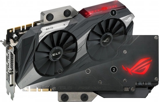 ROG-POSEIDON-GTX1080TI-P11G グラフィックボード ASUS ROG-POSEIDON-GTX1080TI-P11G-GAMING [PCIExp 11GB] 価格