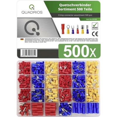 Quadrios 22C424 22C424 krimpovacie sada, 0.5 mm² - 2.5 mm², 1 sada
