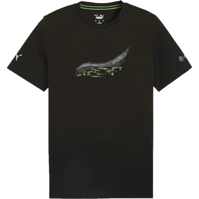 Puma Mercedes-AMG Petronas F1 Essentials CAR Graphic Tee čierne