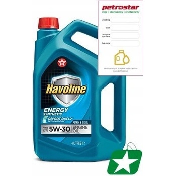 Texaco Havoline Energy 5W-30 4 l