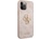 GUESS Гръб Guess PU 4G Metal Logo Case за iPhone 12/12 Pro - Розов (3666339006839)