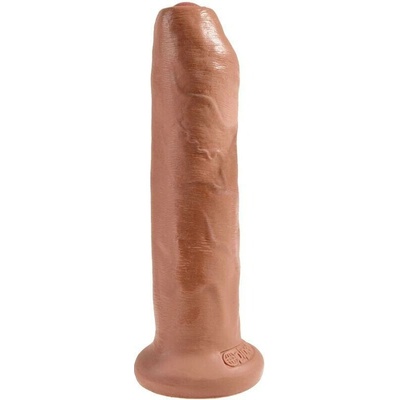 King Cock Uncut Realistic Penis 17.8 Cm Caramel