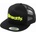 Meatfly шапка Mateo Trucker Snapback Лайм / Черна | Черна | Размер Meatfly | Cheren | МЪЖЕ | ЕДИН РАЗМЕР