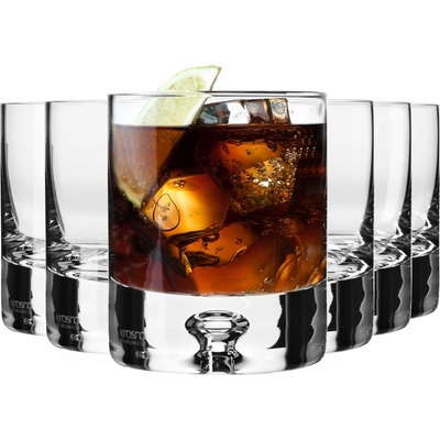 KROSNO Sklenice na whisky Legend 6x ruční výroba 250 ml