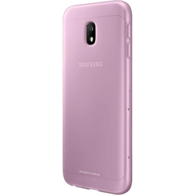 Samsung Калъф Samsung Galaxy J330 (2017), силиконов протектор, силикон, samsung, Jelly Cover Pink, розов (EF-AJ330TPEGWW)